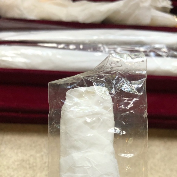 Godinger Silverplate Baroque Spreaders Set of 4 Velvet Gift Box New Vint… - Picture 5 of 5